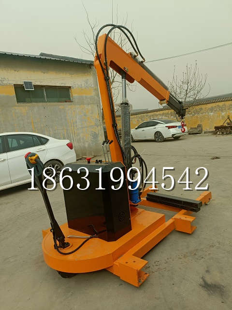 宁河区自卸车厢随车吊 自制轮式四不像起重机 四驱平板吊 5吨 贵盛